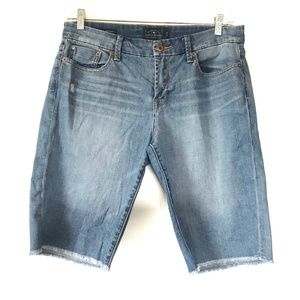 Lucky Brand Plus Size Boardwalk Bermuda Jean Short